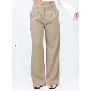 Princess Polly ARCHER PANTS TAUPE